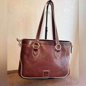 Dooney and Bourke Florentine Chestnut Shopper Tote
